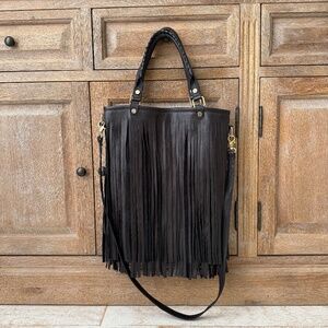 B-Low The Belt Twiggy Fringe Shoulder Bag